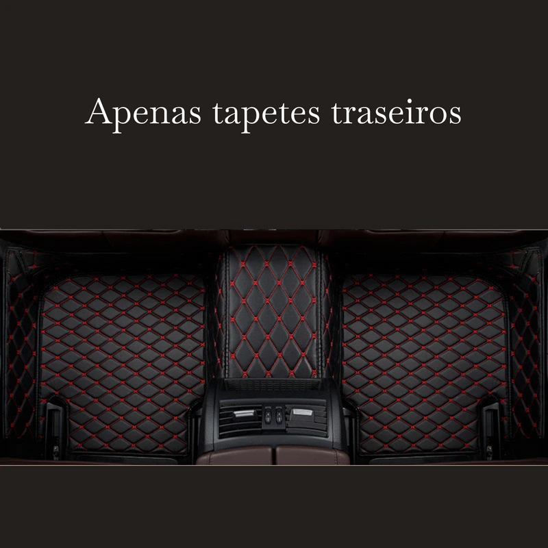 Kit de Tapetes Automotivos de Luxo e Conforto